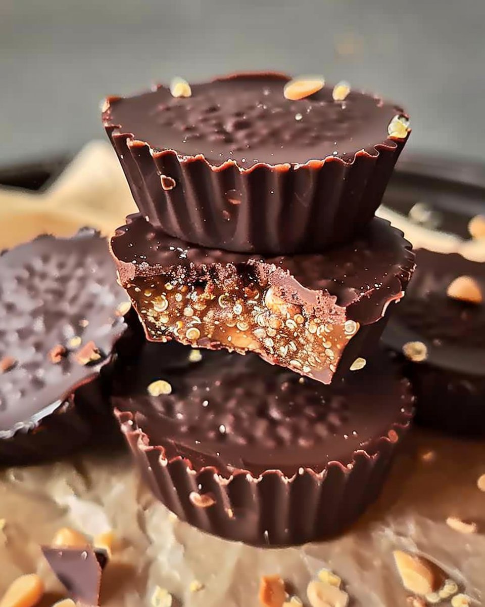 Vegan Quinoa Crunch Peanut Butter Cups