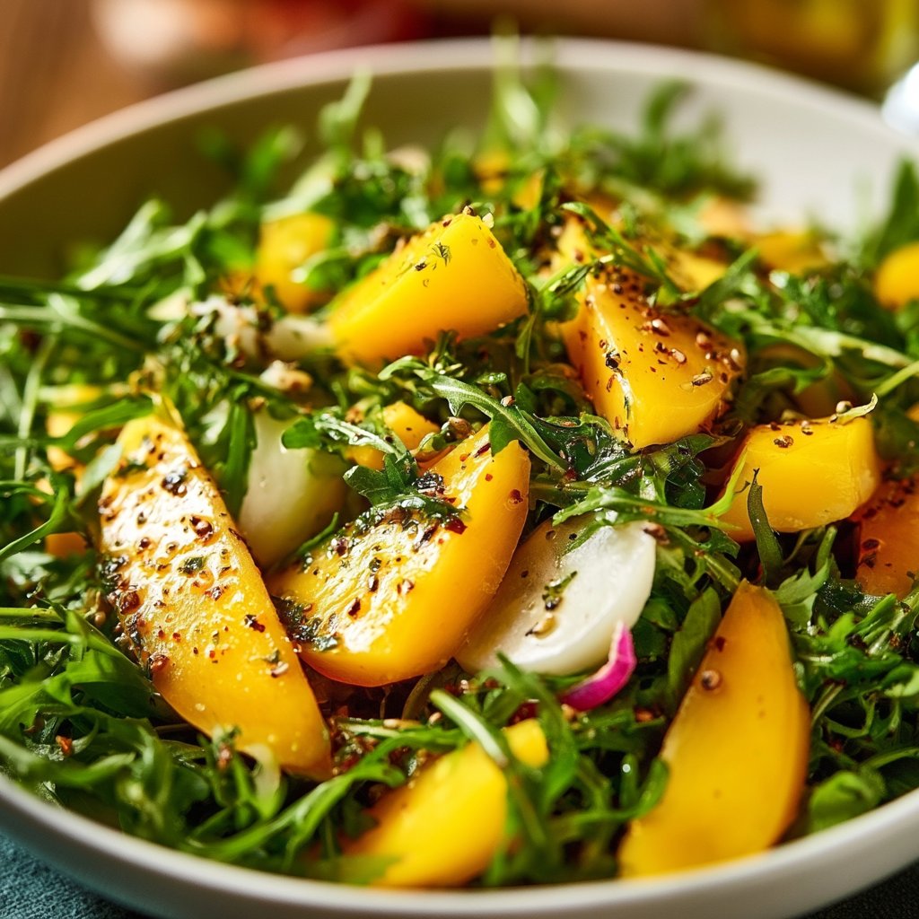 Rucola-Mango-Salat