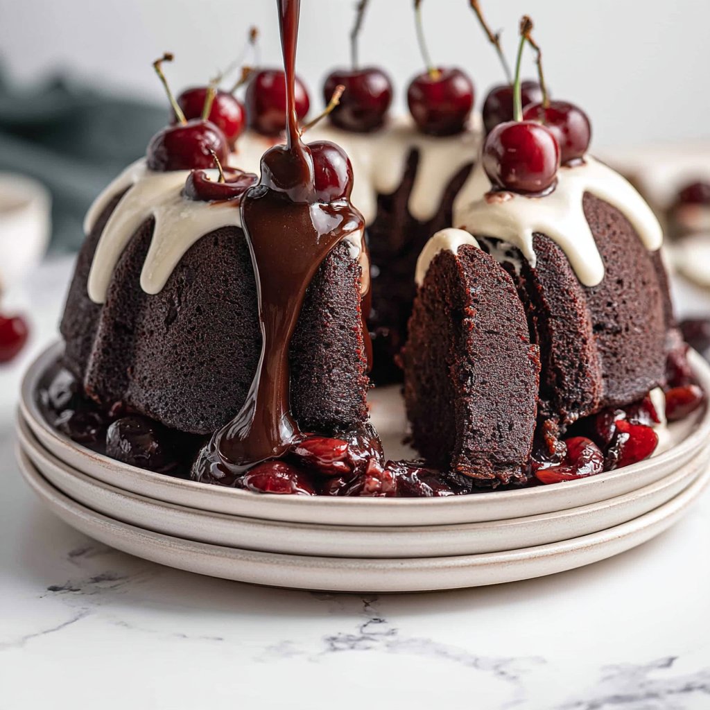 Black Forest Bundt Cake