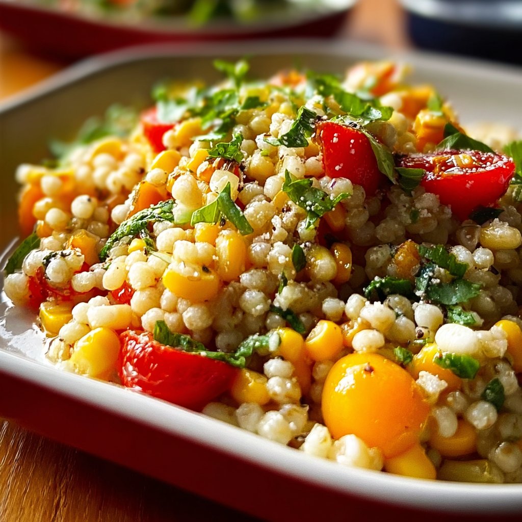 Barley Corn Salad 2 Barley Corn Salad