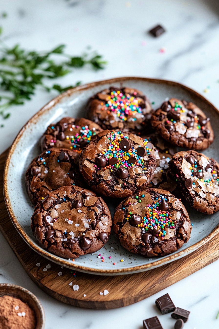 Kosmische Brownie-Kekse