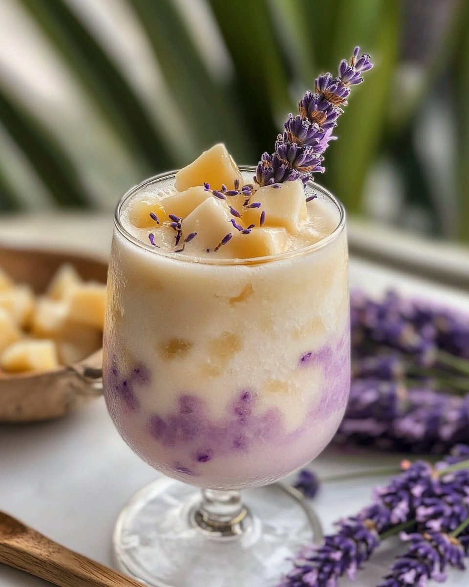 Lavender Pina Colada