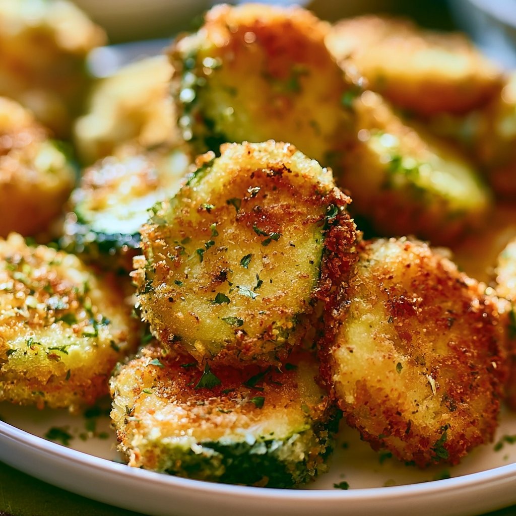 Knusprige Zucchini-Häppchen
