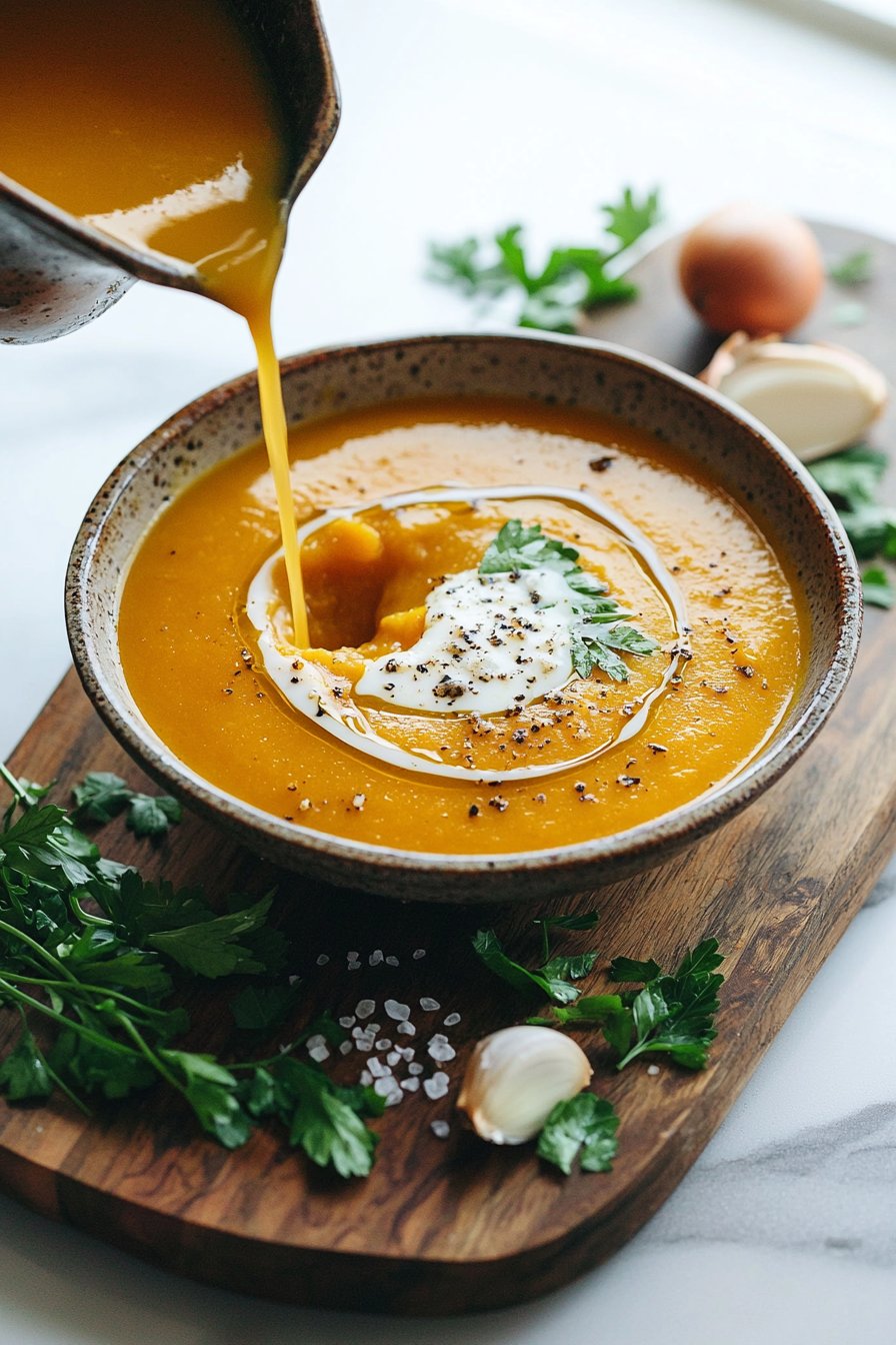 Butternut-Kürbissuppe