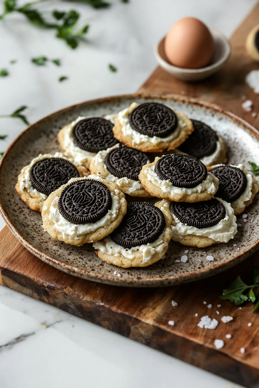 Oreo-Käsekuchen-Plätzchen