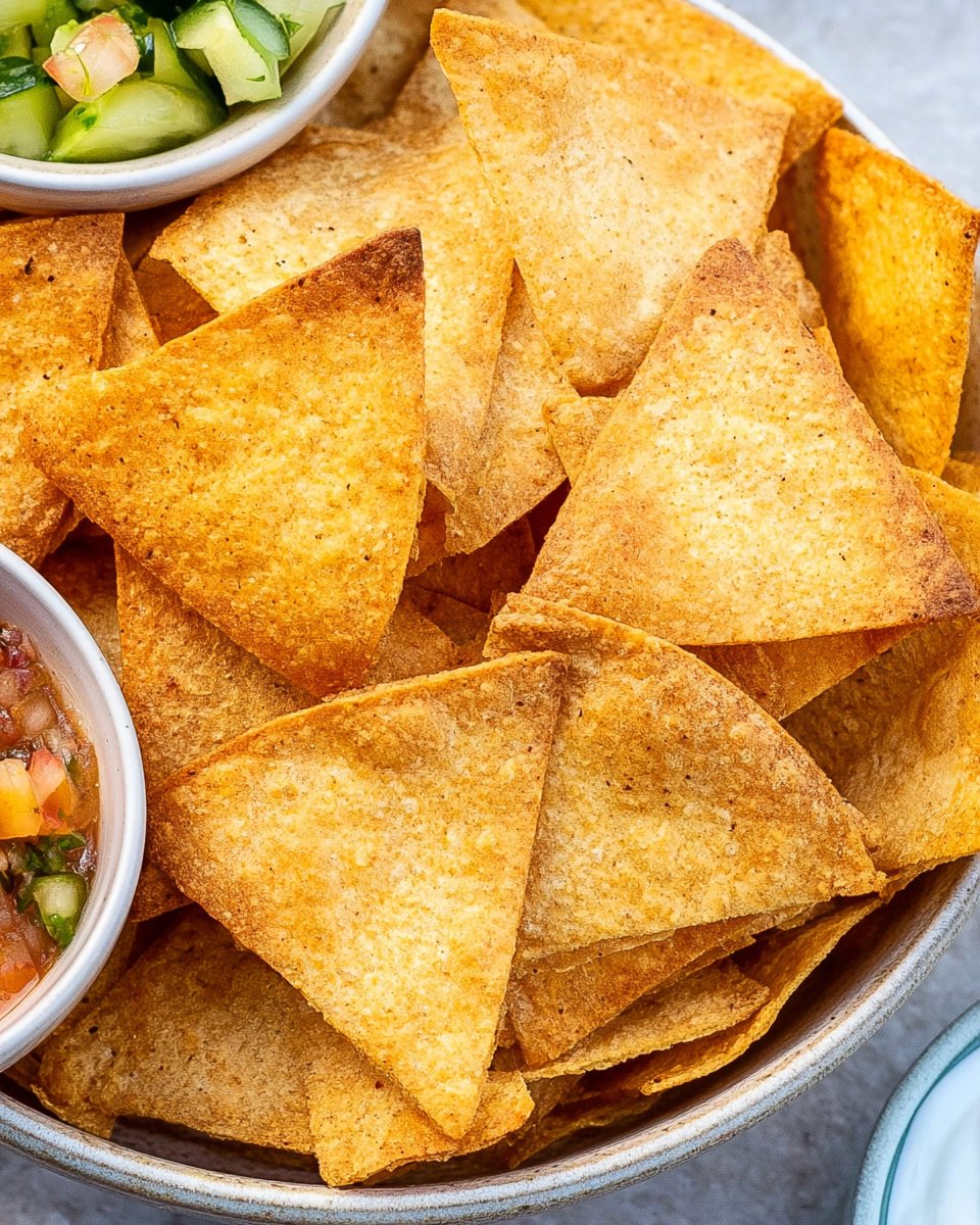 Easy Baked Tortilla Chips
