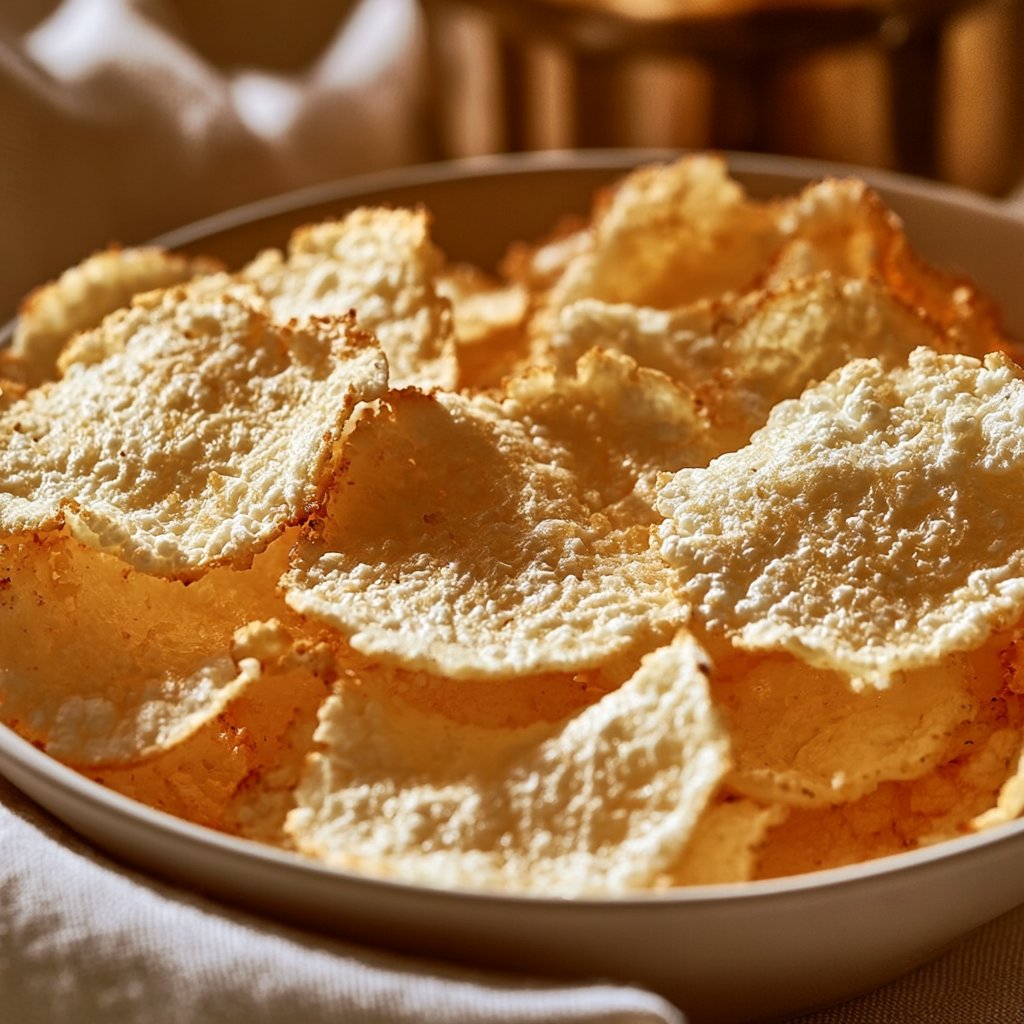 Hüttenkäse Chips
