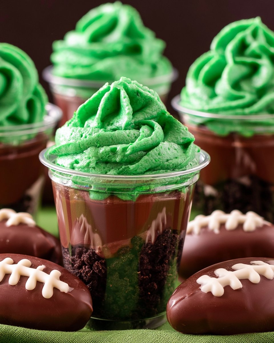 Football Themed Dirt Cups