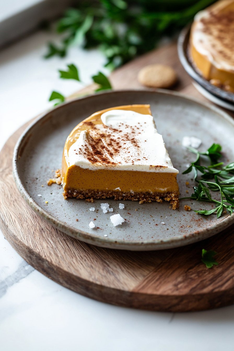 Kürbis-Mousse-Kuchen