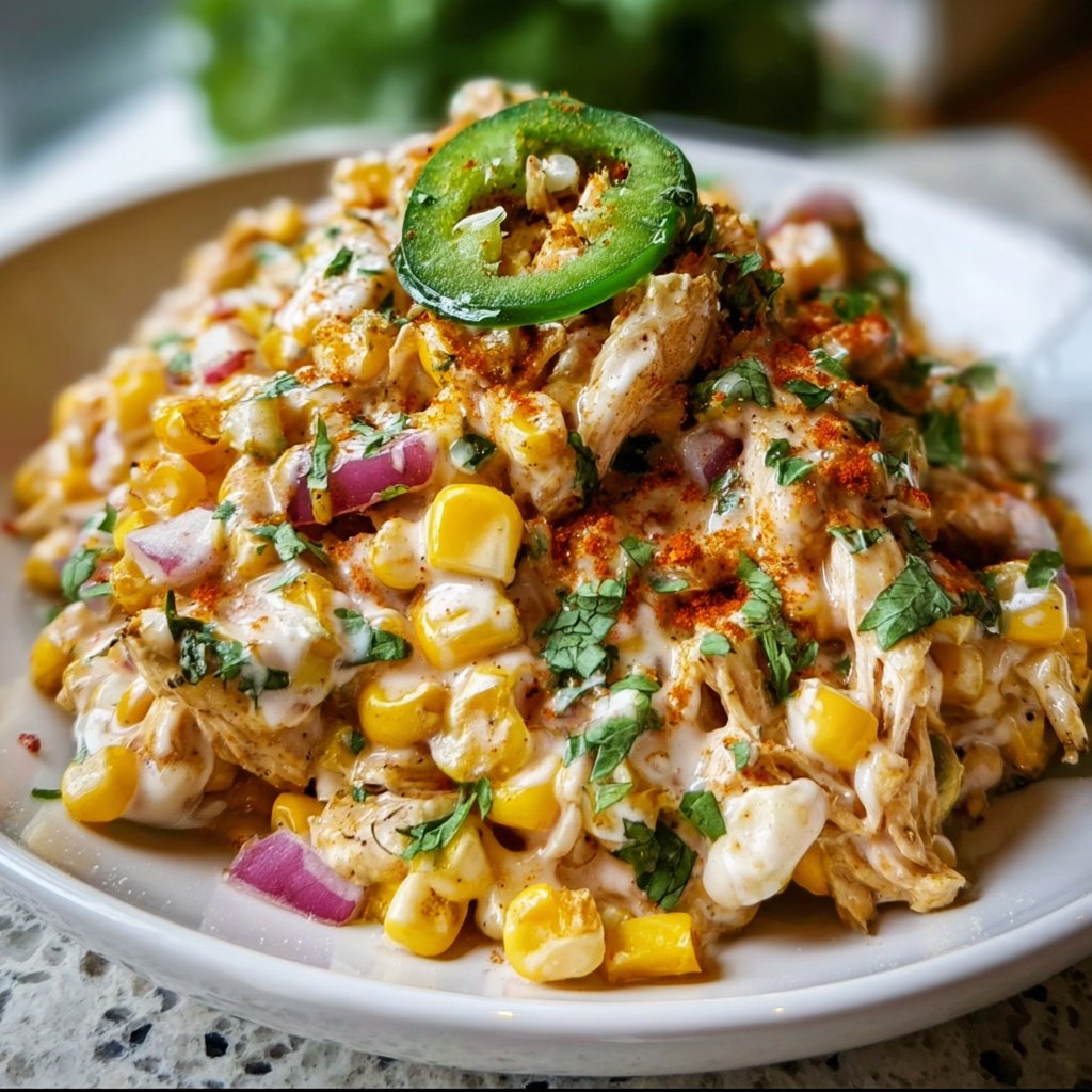 Chicken Street Corn Salad