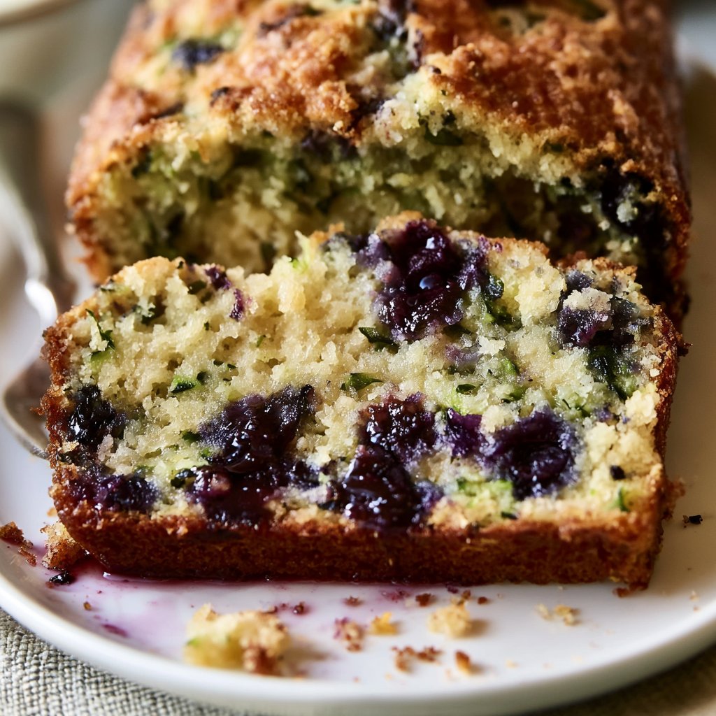 Blueberry Zucchini Bread