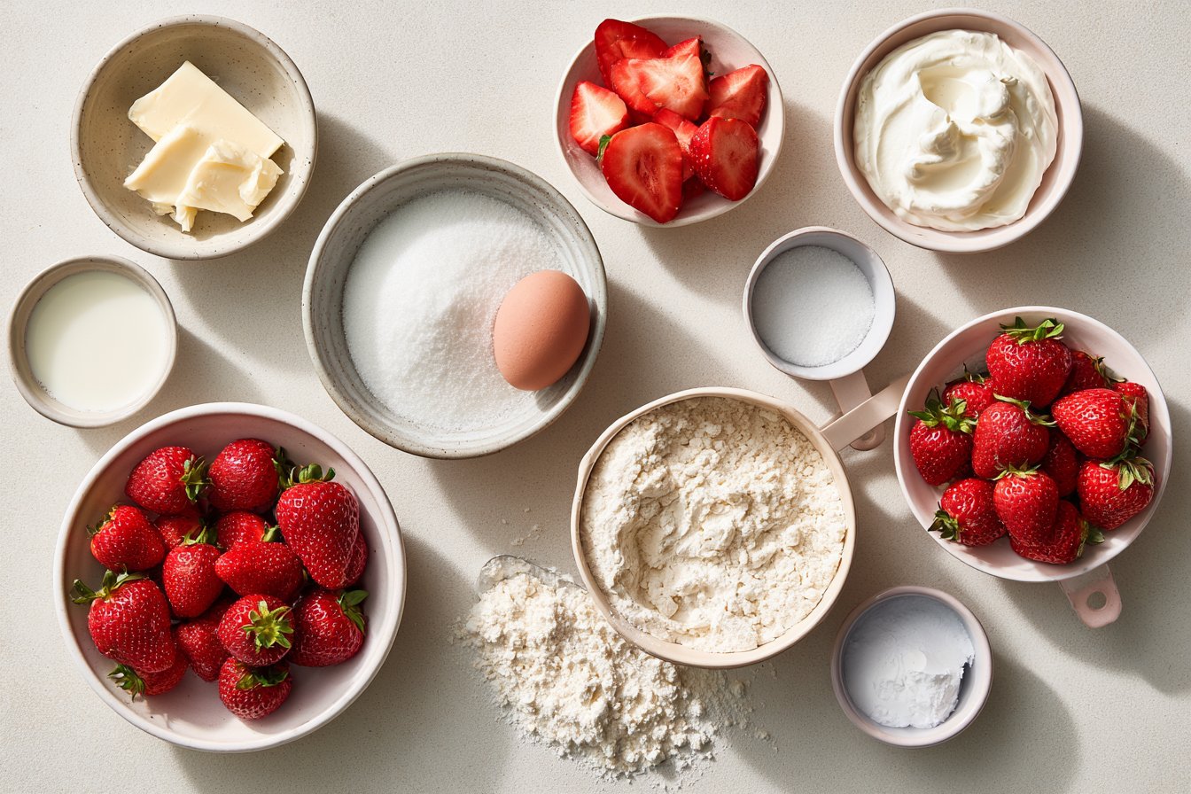 Easy Homemade Strawberry Shortcake