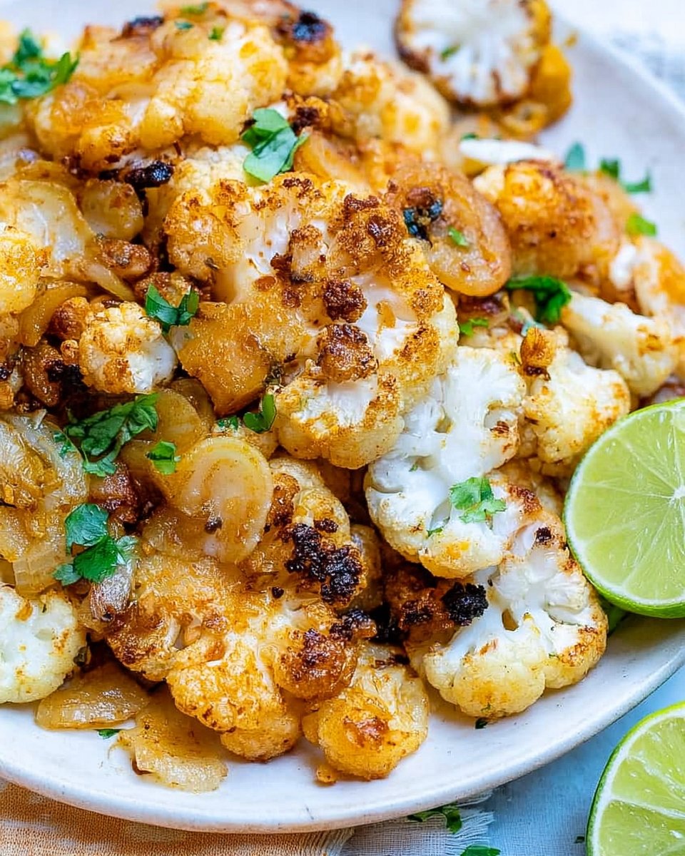 Spiced Roasted Cauliflower