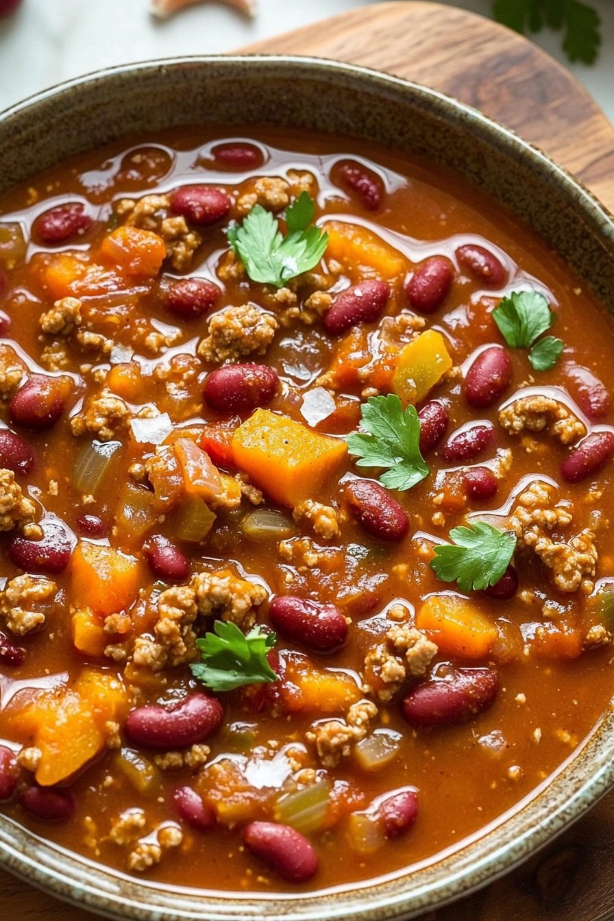 Easy Turkey Pumpkin Chili
