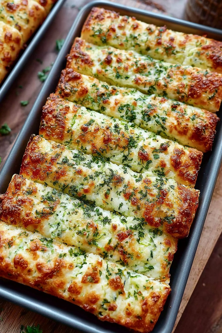 Easy Zucchini Breadsticks