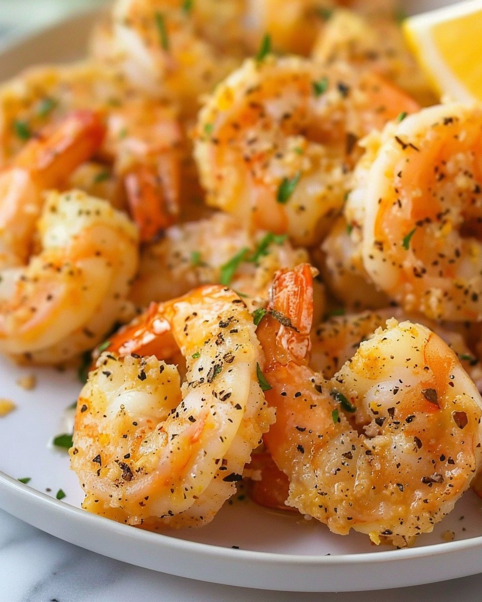 Air Fryer Garlic Parmesan Shrimp