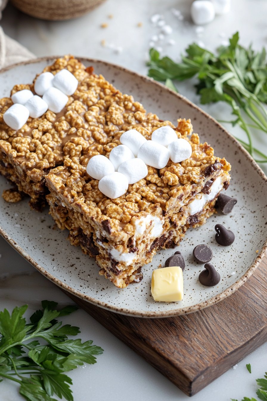 Golden Grahams S'mores Bars