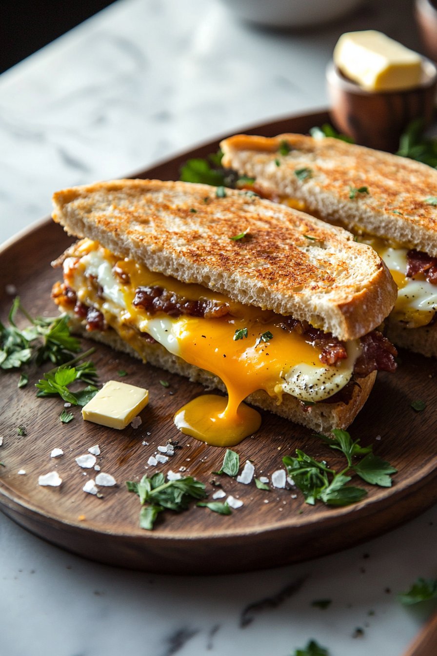 Blackstone Breakfast Paninis