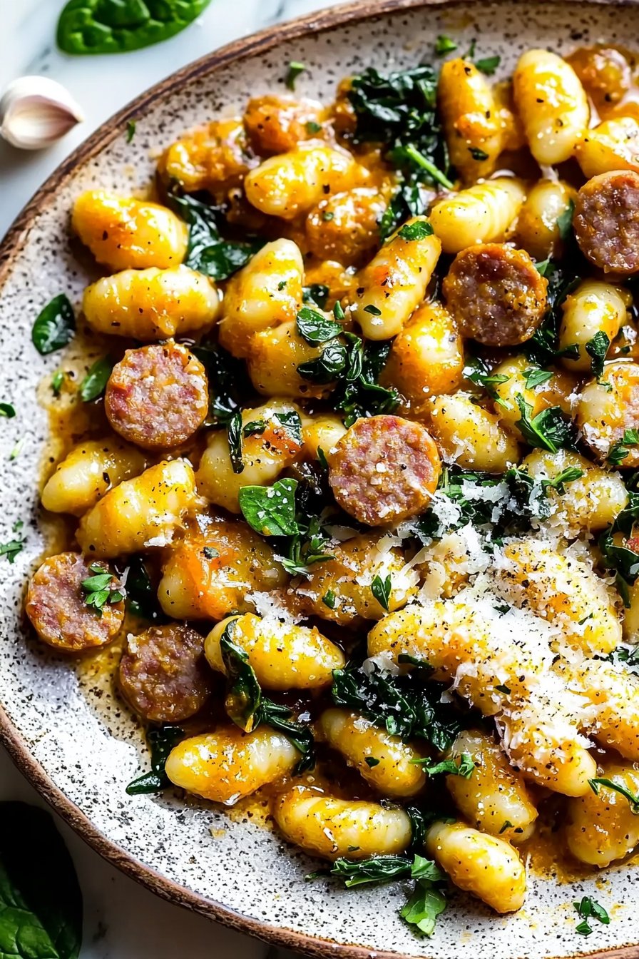 Pumpkin Sausage Gnocchi