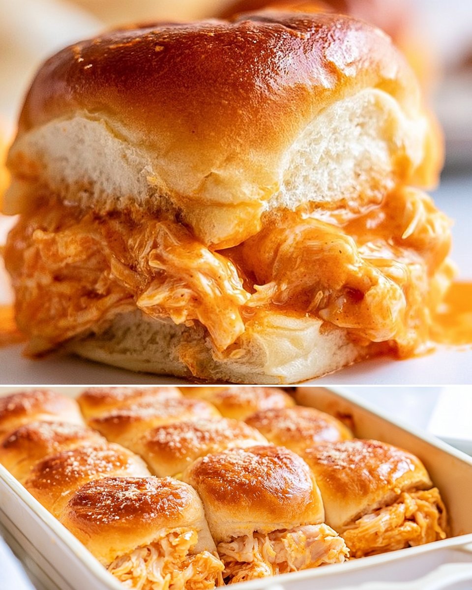 Buffalo Chicken Sliders