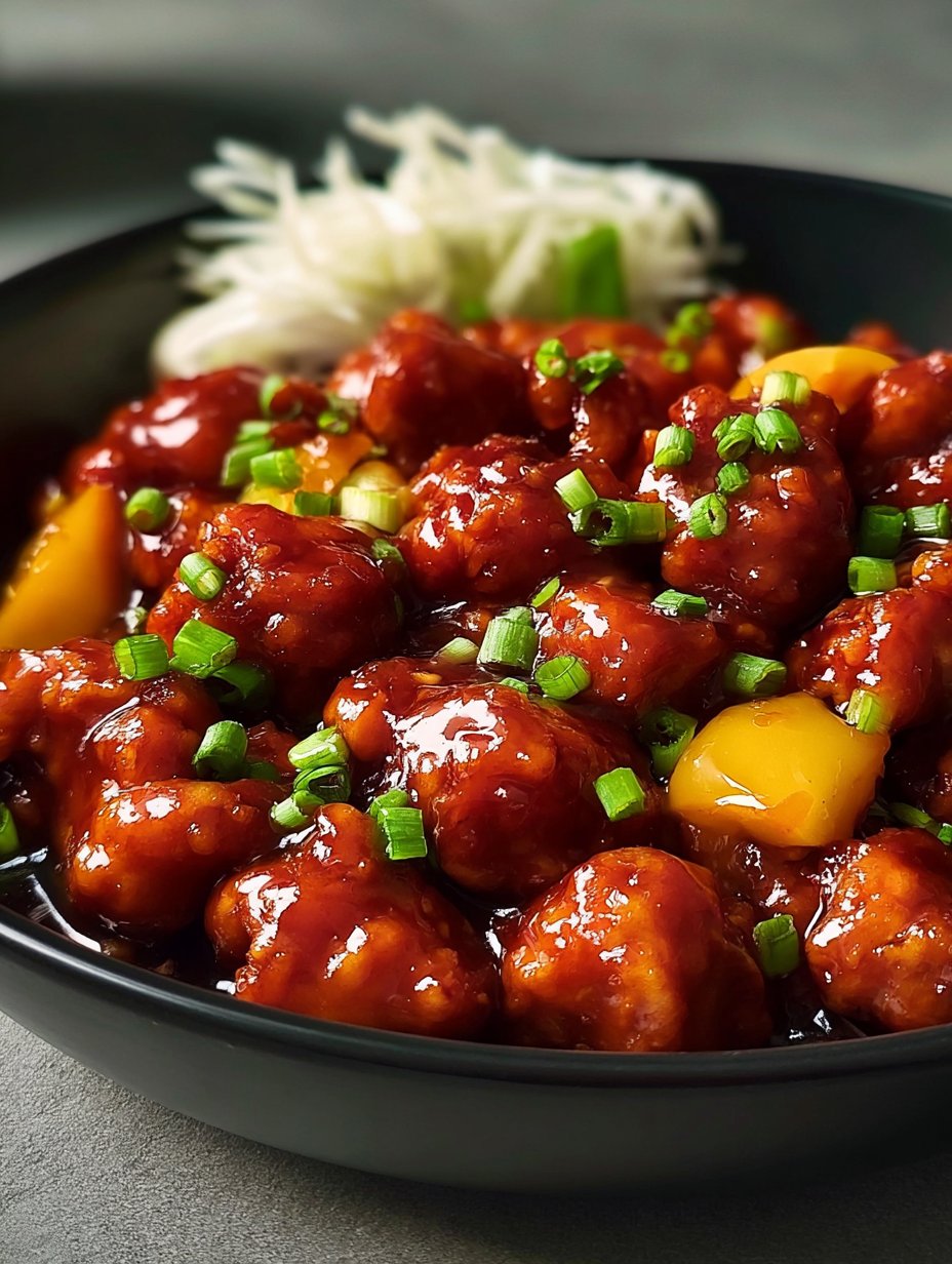 Receta de Pollo Dulce a la Crock-Pot Hawaiana