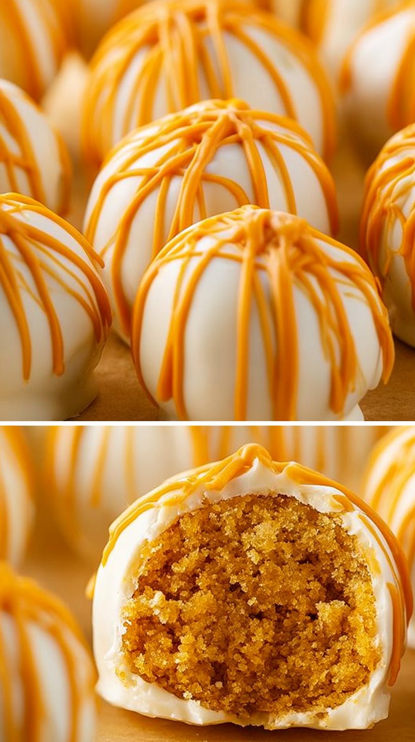 Pumpkin Cake Pops