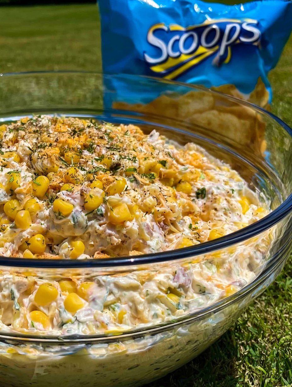 Receta de Dip de Elote Callejero Mexicano