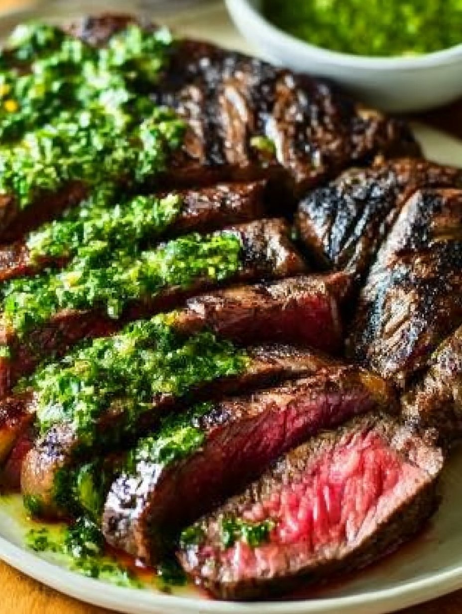 Quick & Easy Chimichurri Steak