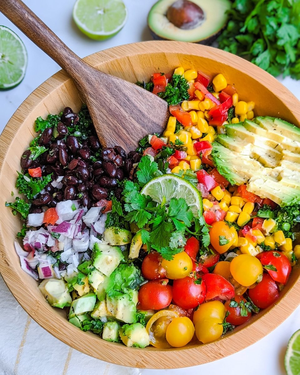 Fiesta Honey + Lime Kale Salad Recipe