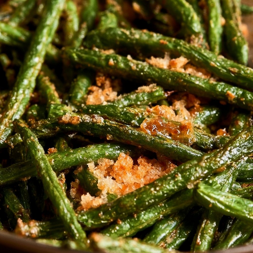Crispy Sheet Pan Green Beans