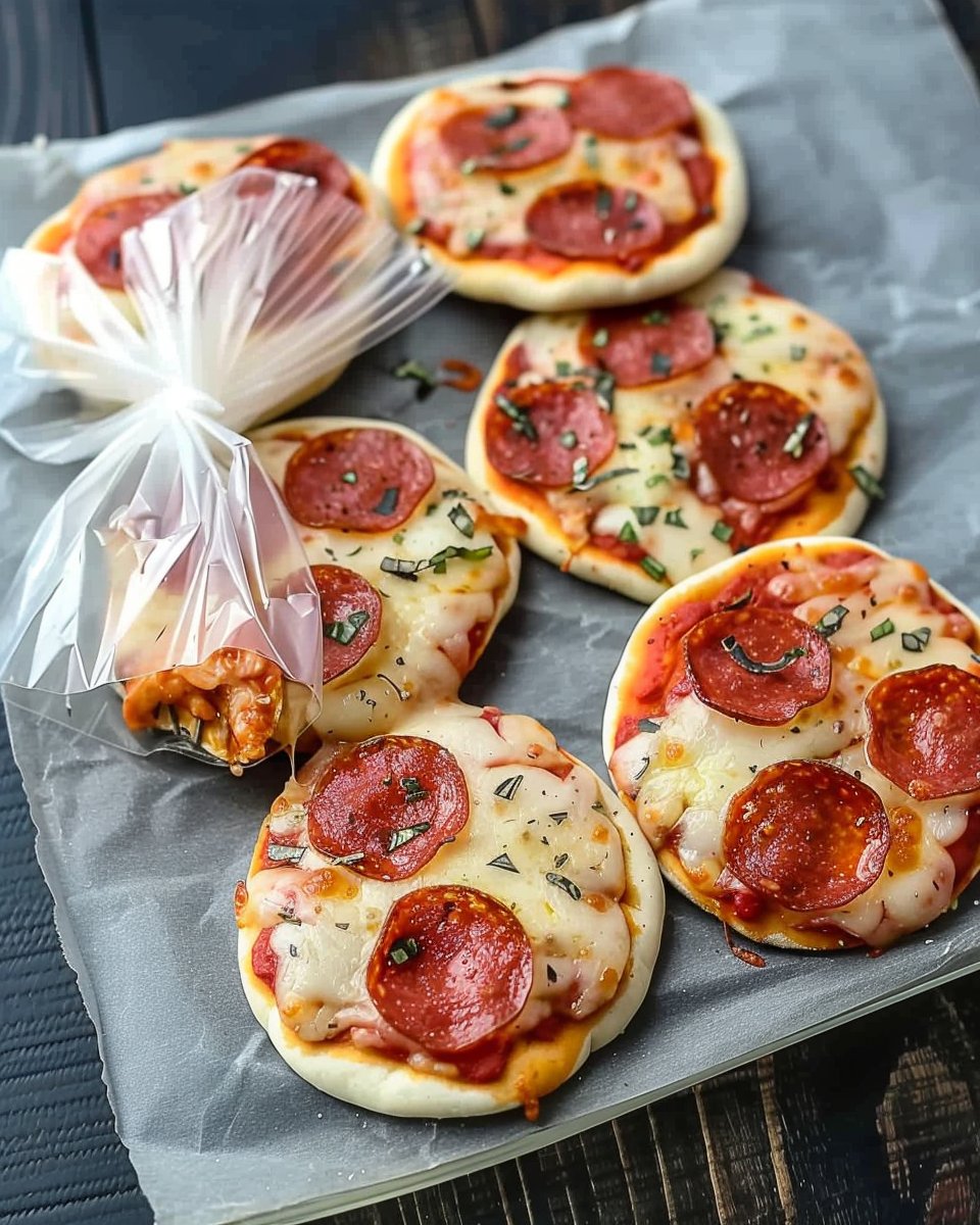 Easy Mini Frozen Pizzas