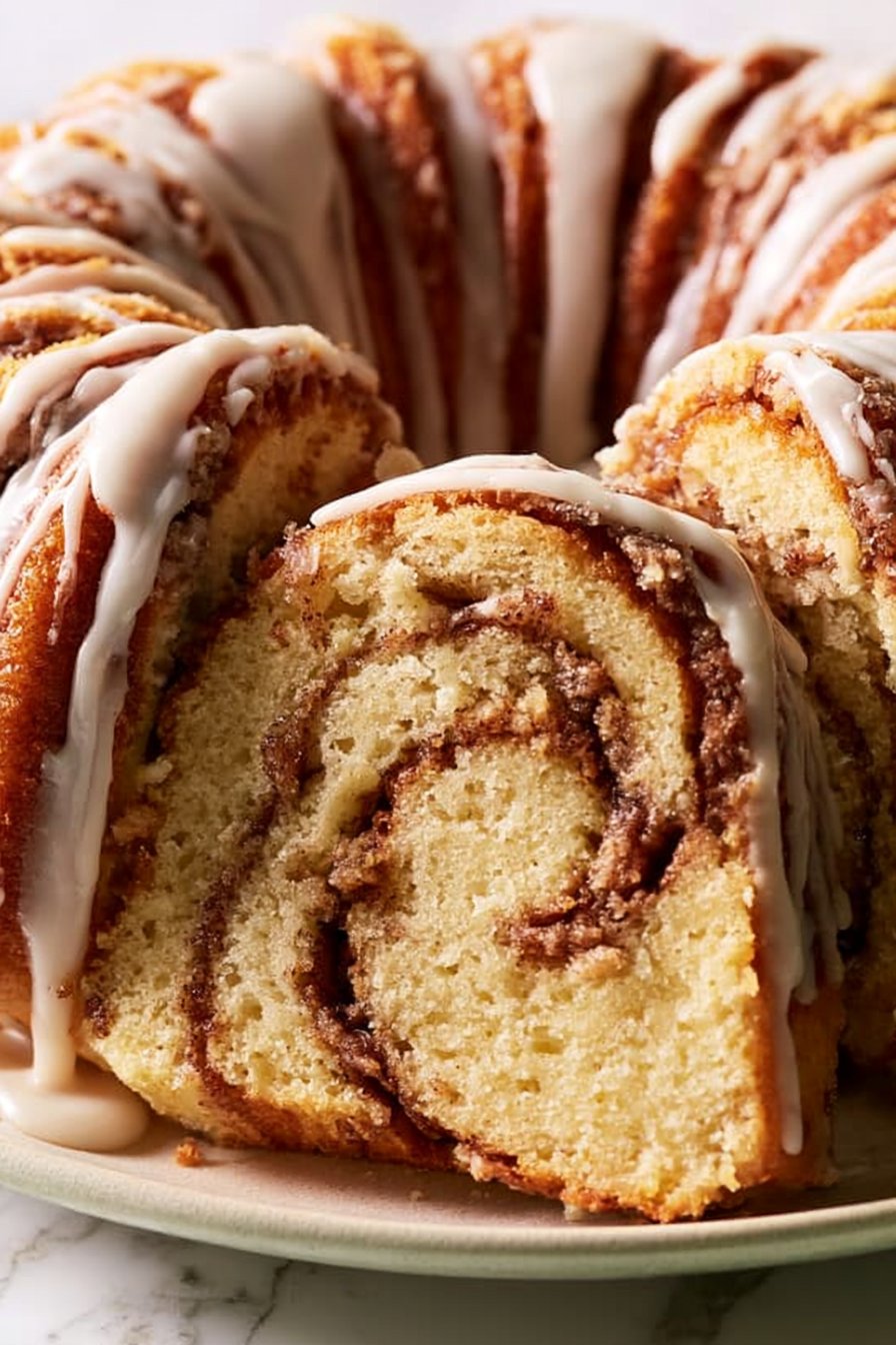 Easy Cinnamon Roll Bundt Cake