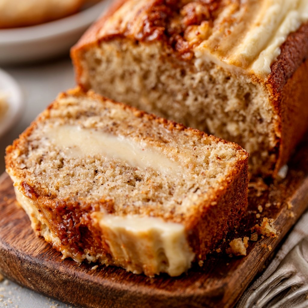 Cream Cheese Banana Bread