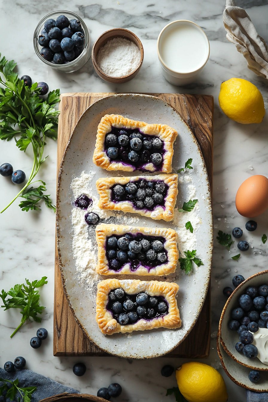 Homemade Blueberry Pop Tarts