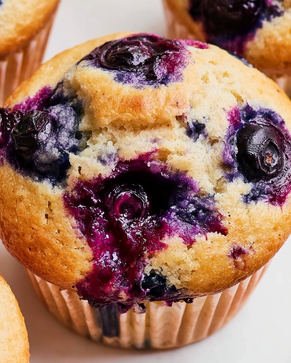 Vegane Blaubeermuffins