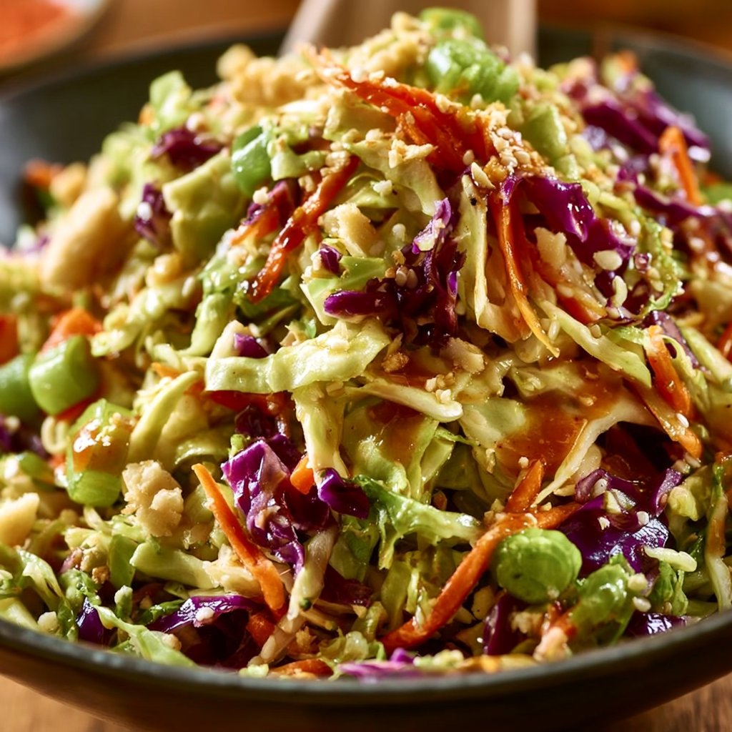 Crunchy Asian Cabbage Salad