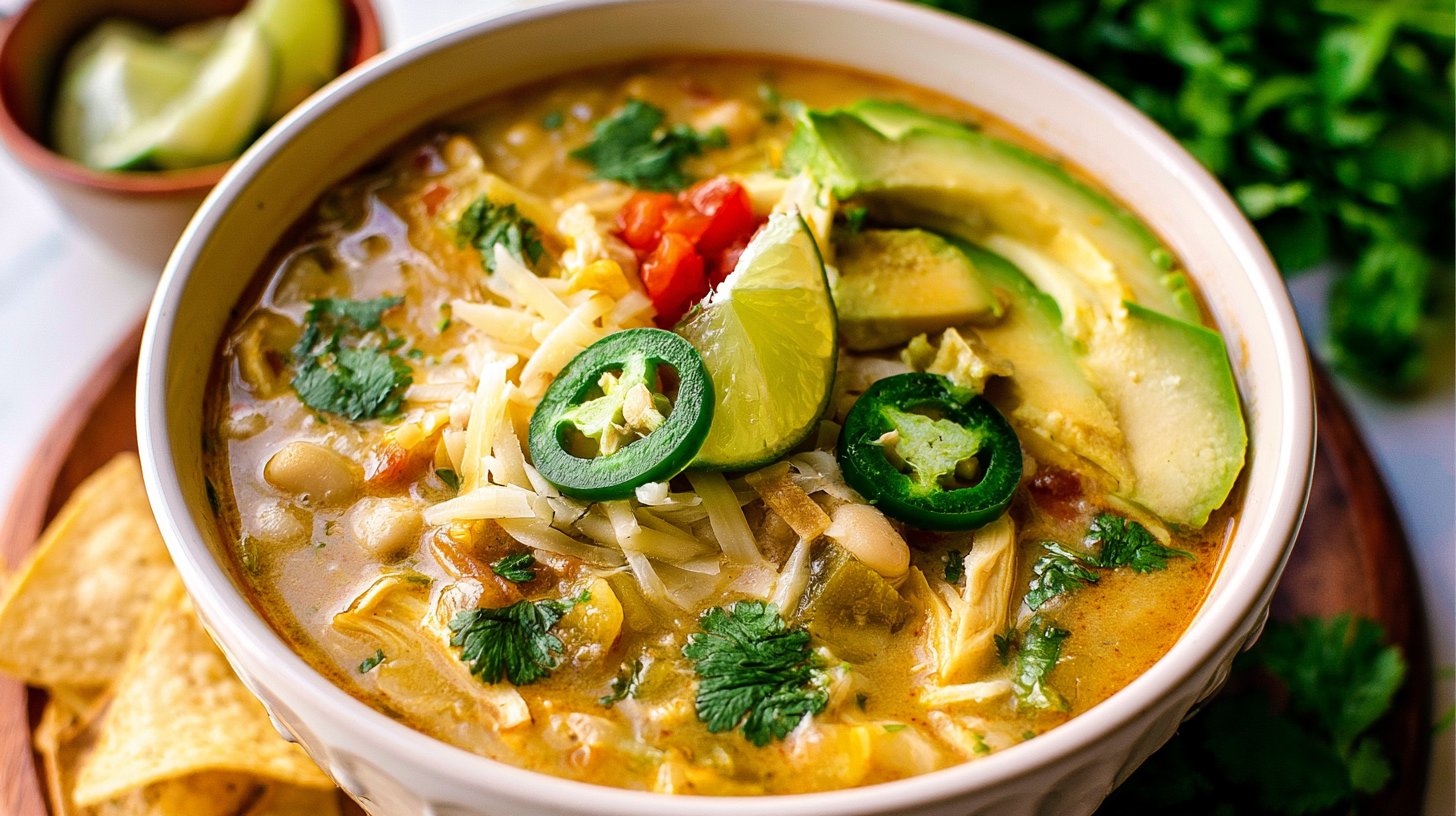The Best Ever Healthy White Chicken Chili Recipe