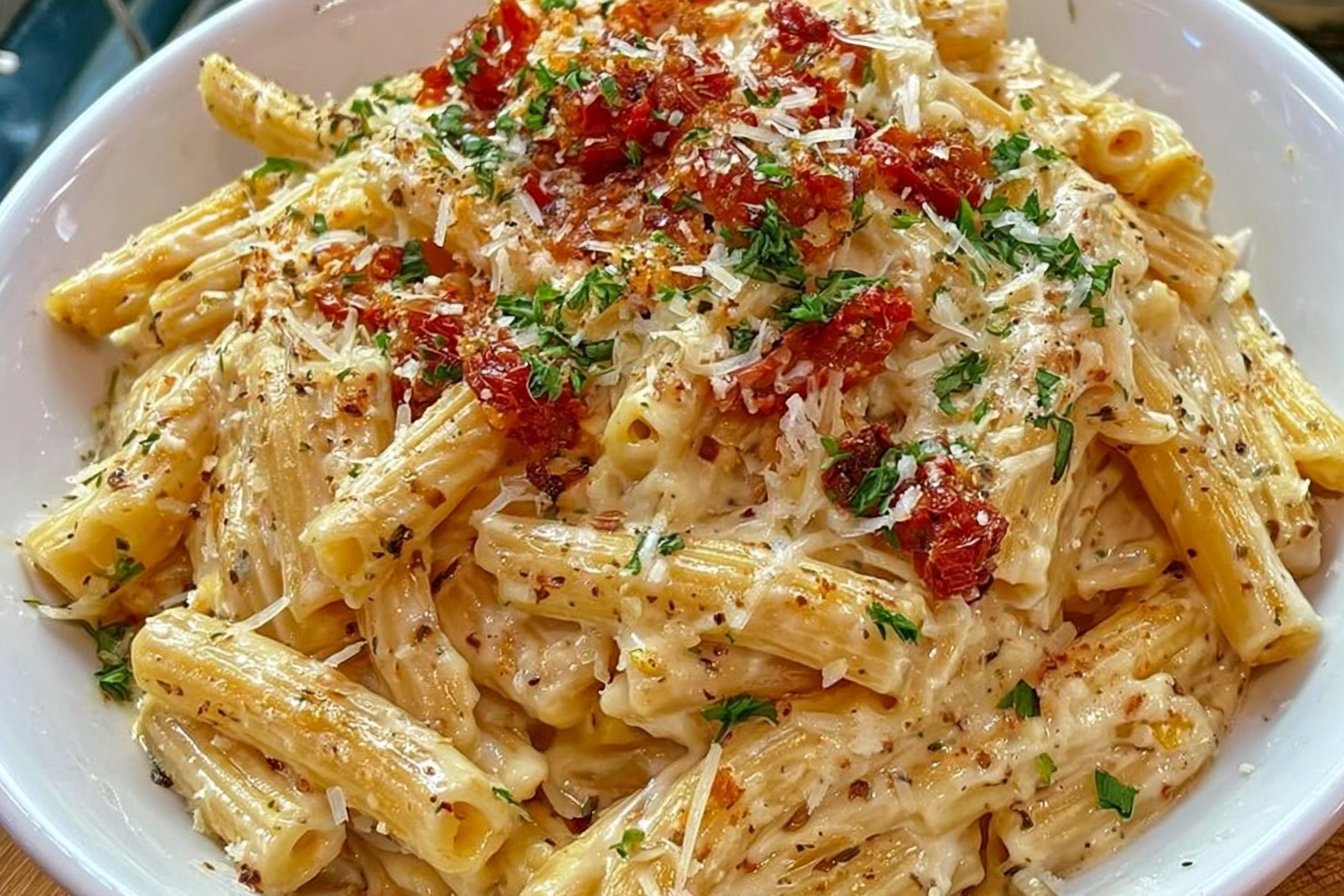 One Pot Creamy Garlic Pasta