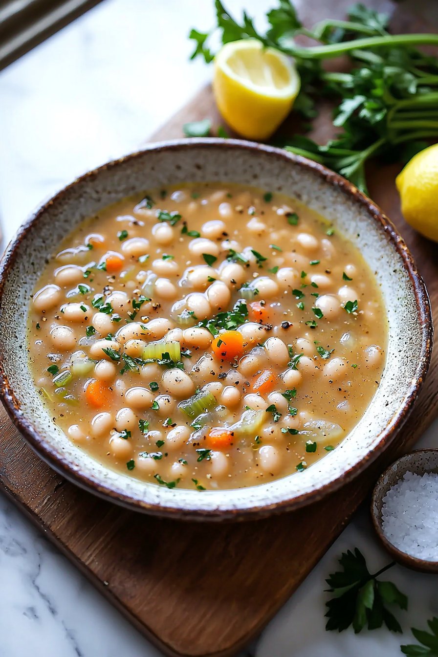 Greek White Bean Soup