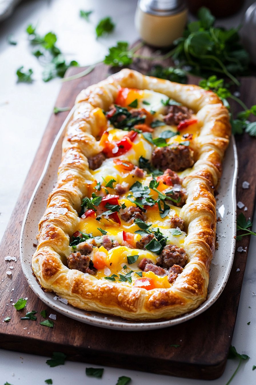Crescent Breakfast Tart