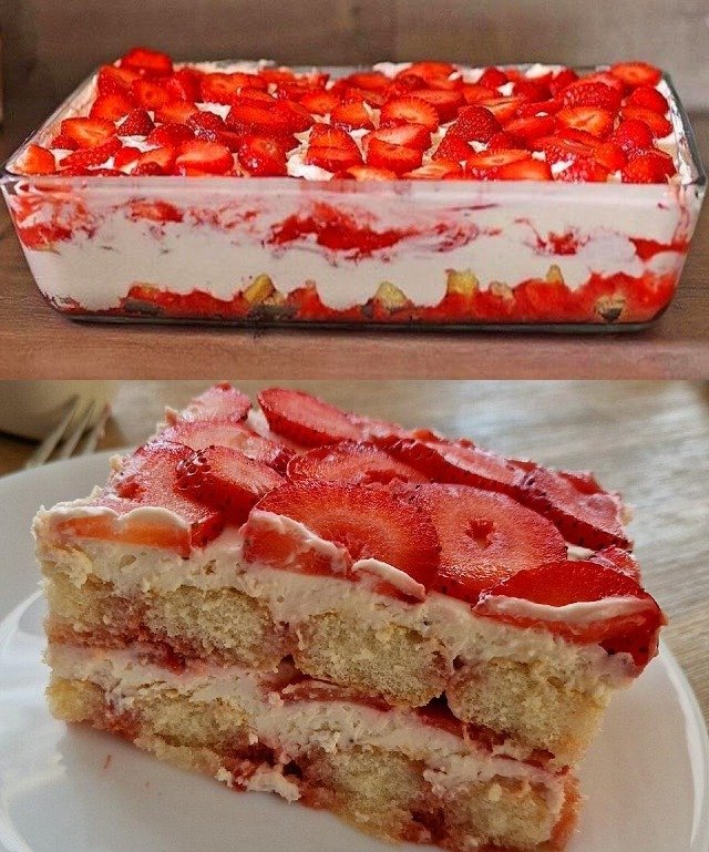 Erdbeer-Tiramisu