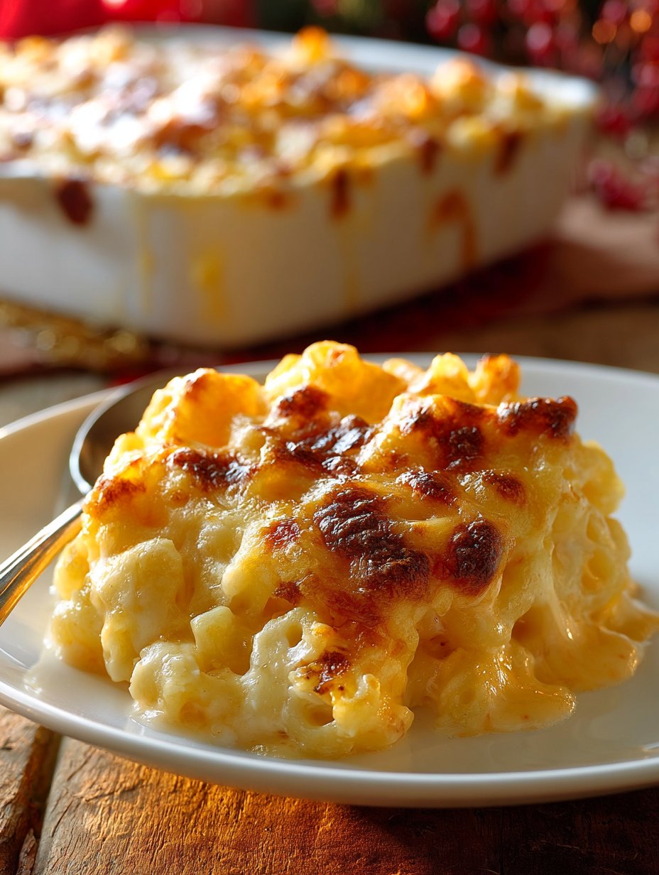 Macarrones con Queso al Horno Cremosos