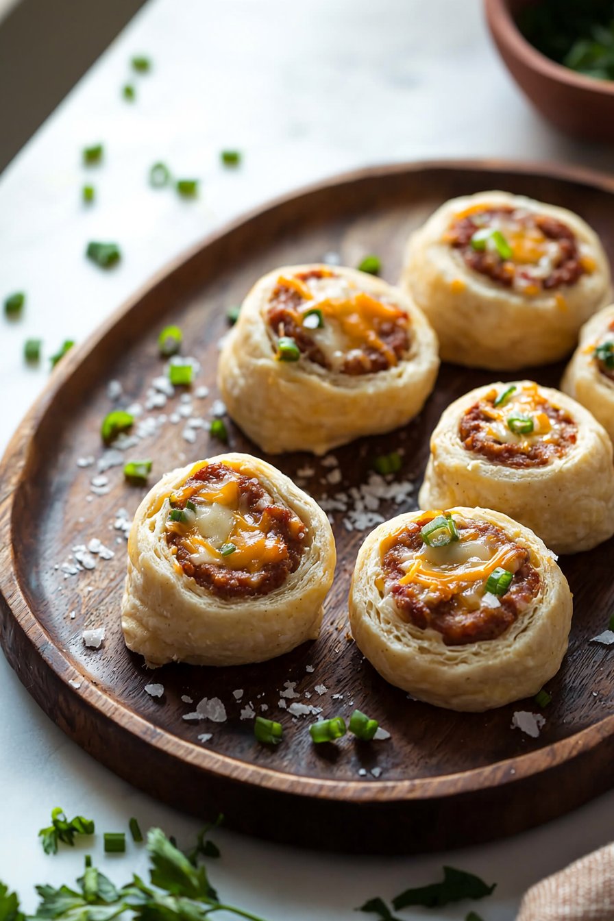 4-Ingredient Sausage Pinwheels