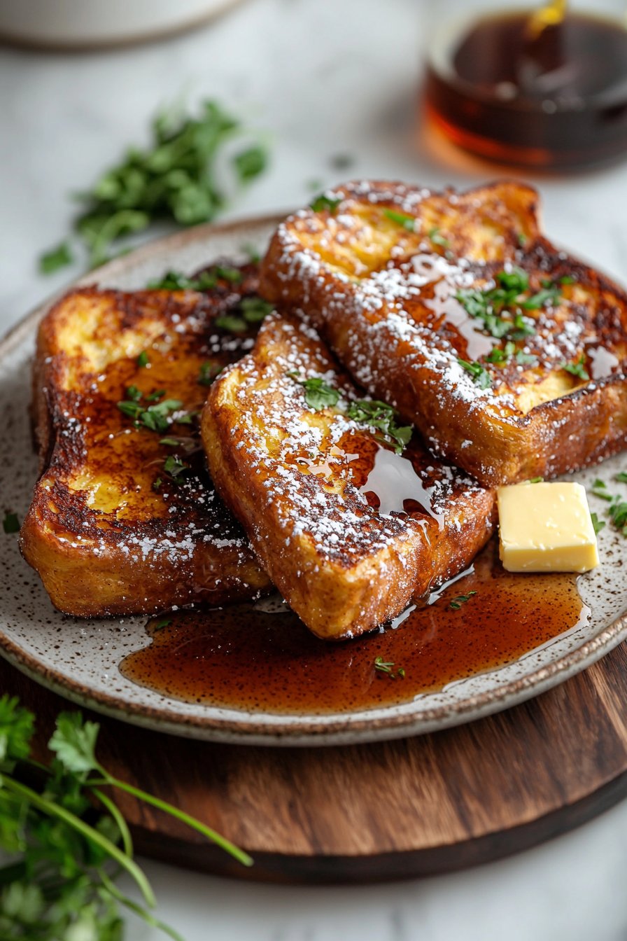Himmlisches Hawaiianisches Brötchen French Toast