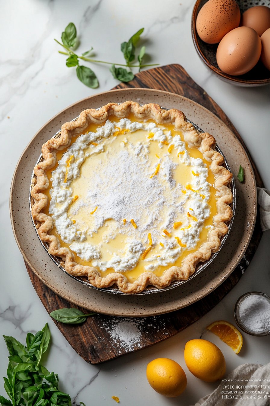 Sweet Ricotta Pie