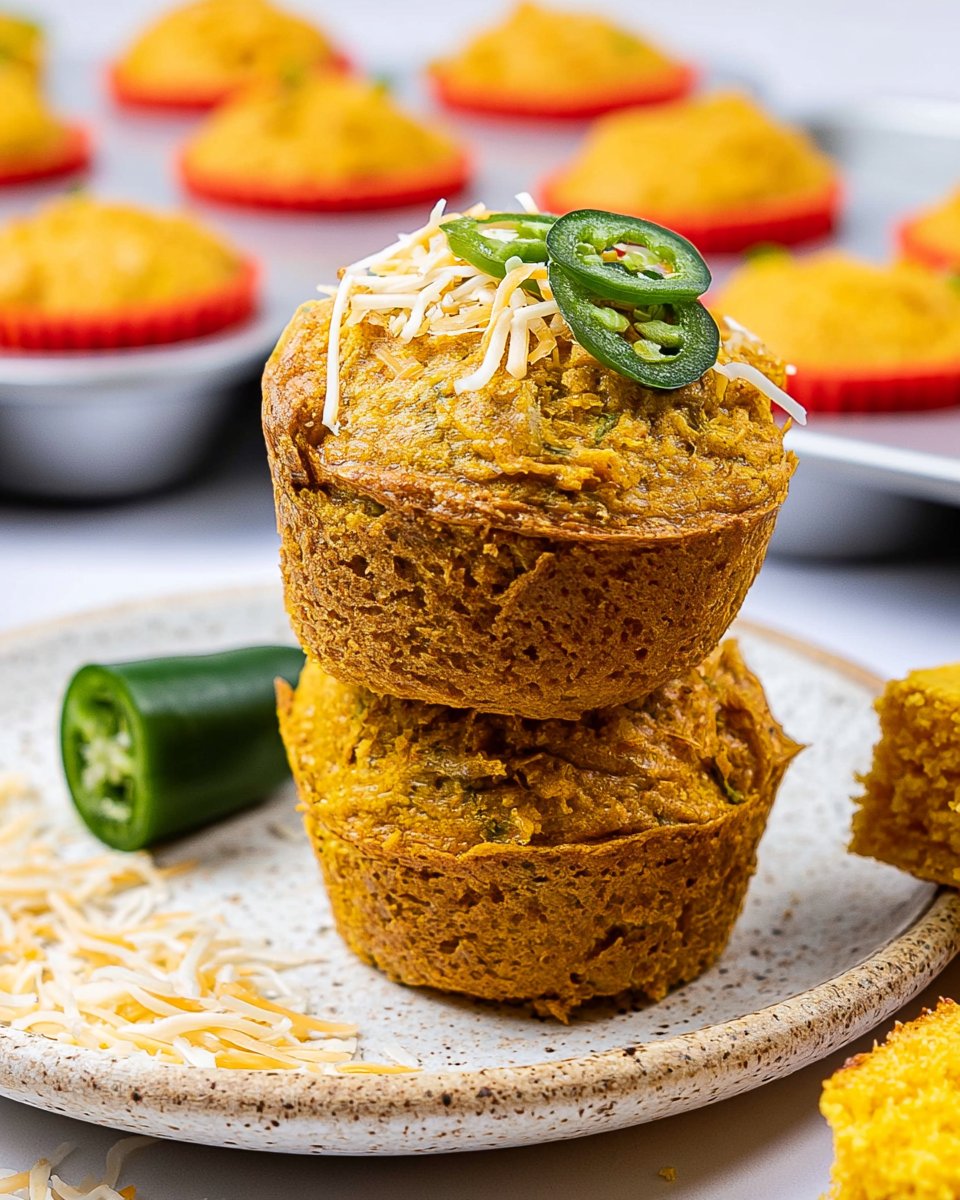 Pumpkin Jalapeno Muffins