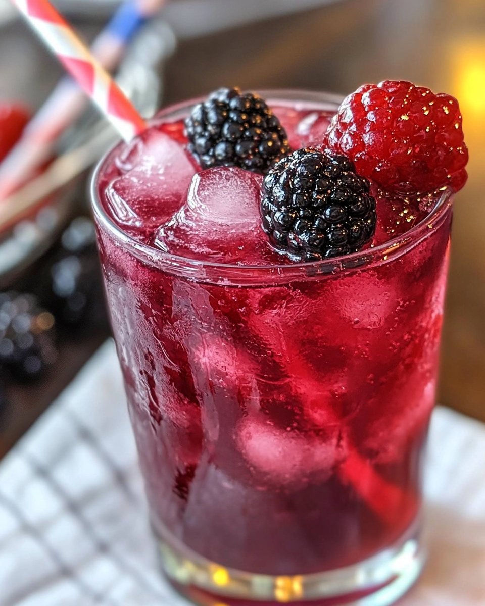 Blackberry Shirley Temple