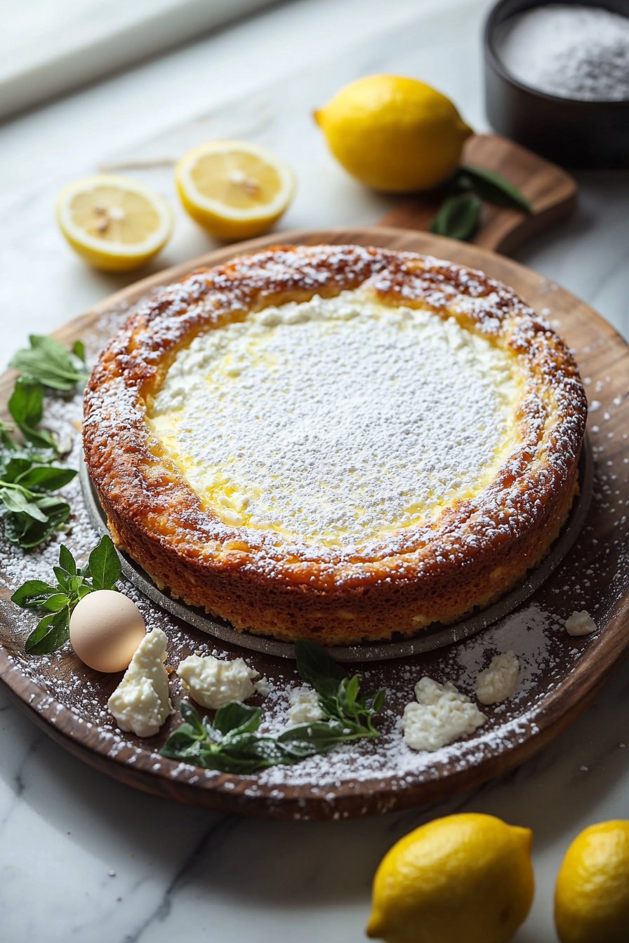 Lemon Ricotta Cake