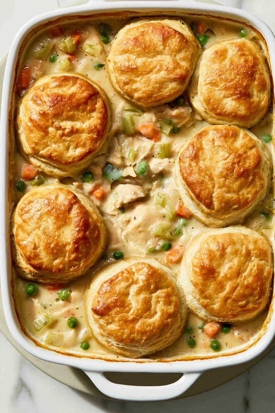 Chicken Pot Pie Casserole