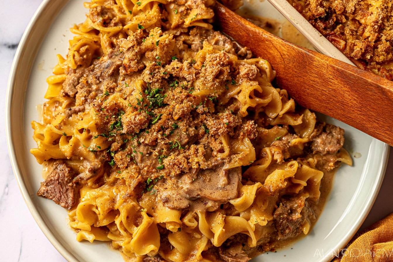 Beef Stroganoff Casserole